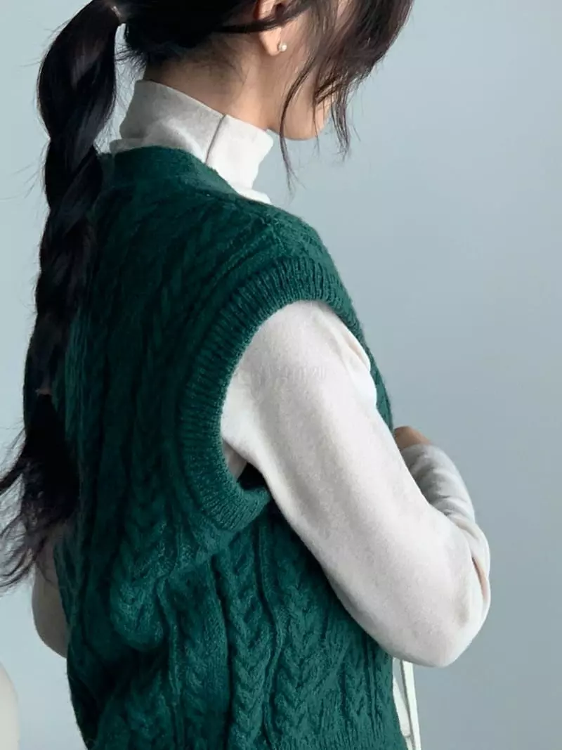Baribari - Korean Women Fashion - #momslook - Sparkle Vest - 11