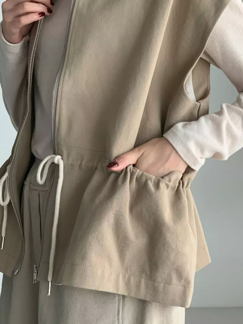 Baribari - Korean Women Fashion - #momslook - Tring Vest - 3