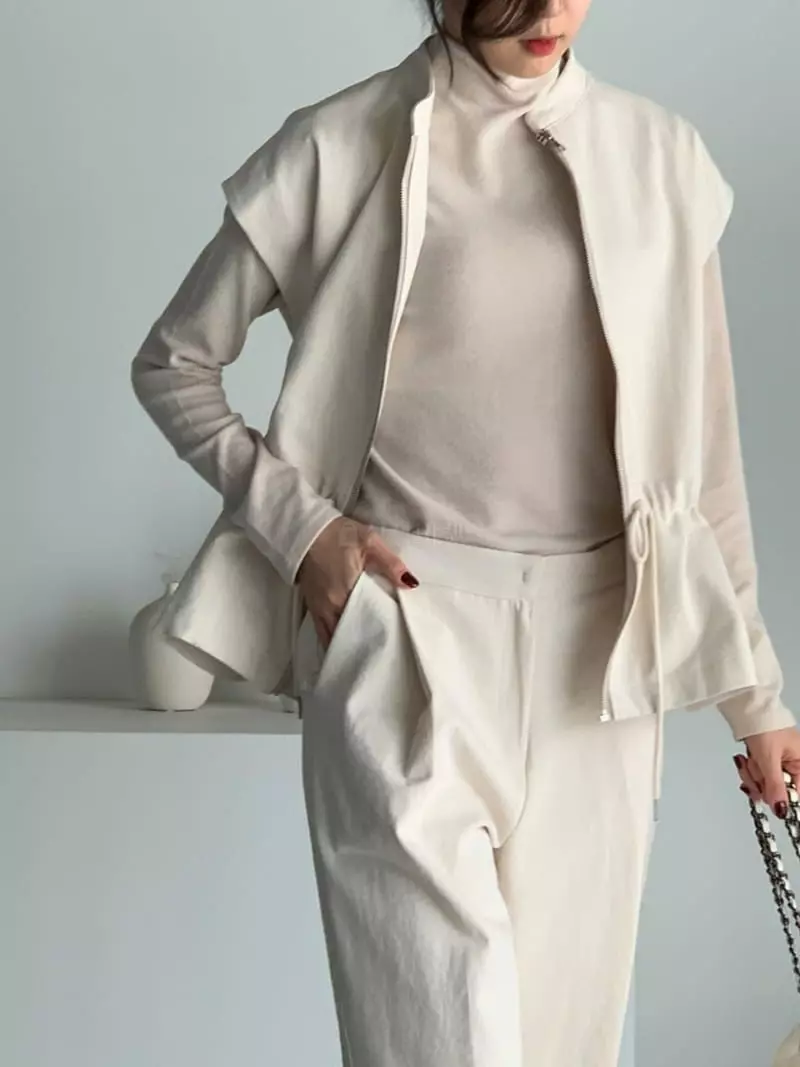 Baribari - Korean Women Fashion - #momslook - Tring Vest - 6
