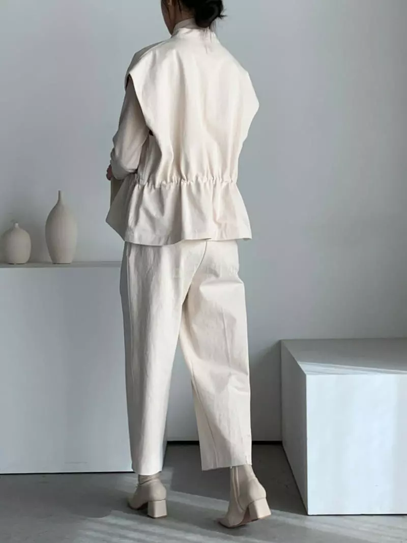Baribari - Korean Women Fashion - #momslook - Tring Vest - 7