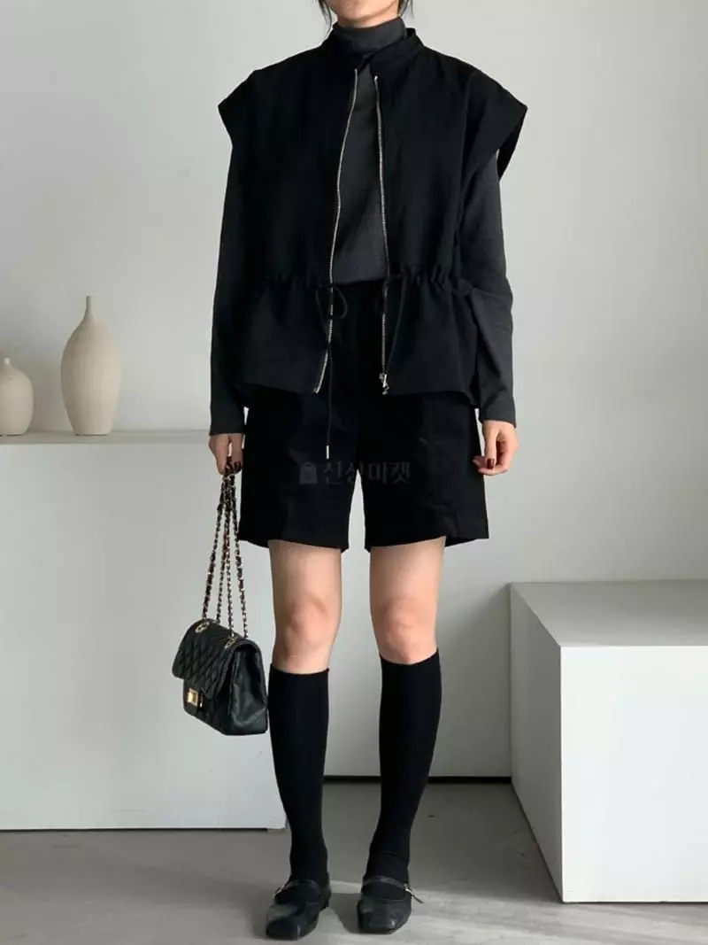 Baribari - Korean Women Fashion - #restrostyle - Tring Vest - 12
