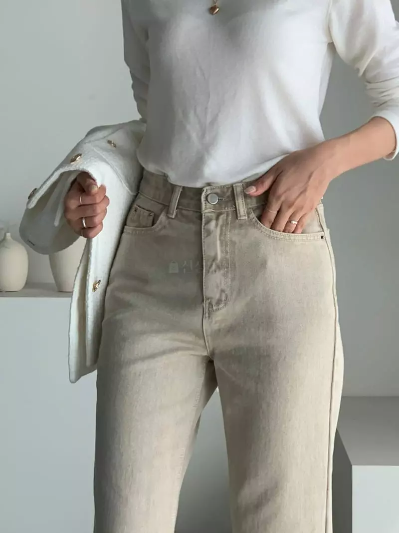 Baribari - Korean Women Fashion - #thatsdarling - 716 Washing Pants - 3