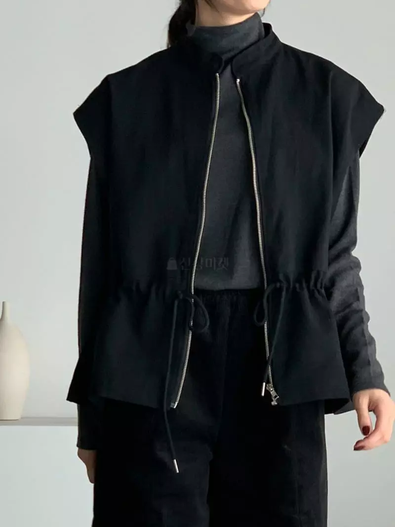 Baribari - Korean Women Fashion - #vintageinspired - Tring Vest - 9