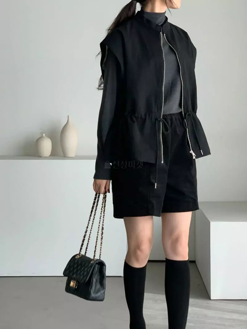 Baribari - Korean Women Fashion - #vintagekidsstyle - Tring Vest - 10