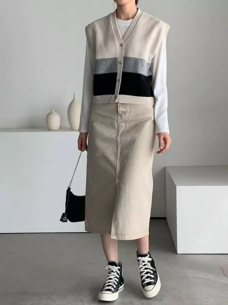 Baribari - Korean Women Fashion - #womensfashion - 719 Skirt - 11