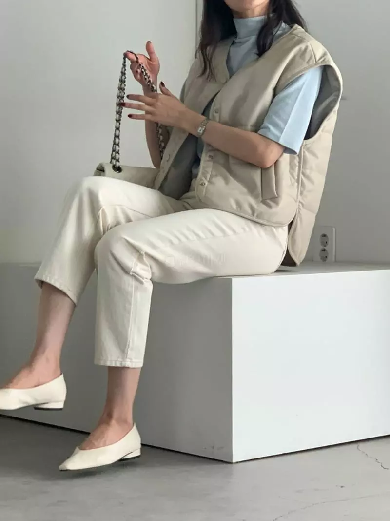 Baribari - Korean Women Fashion - #womensfashion - Leather Vest - 5