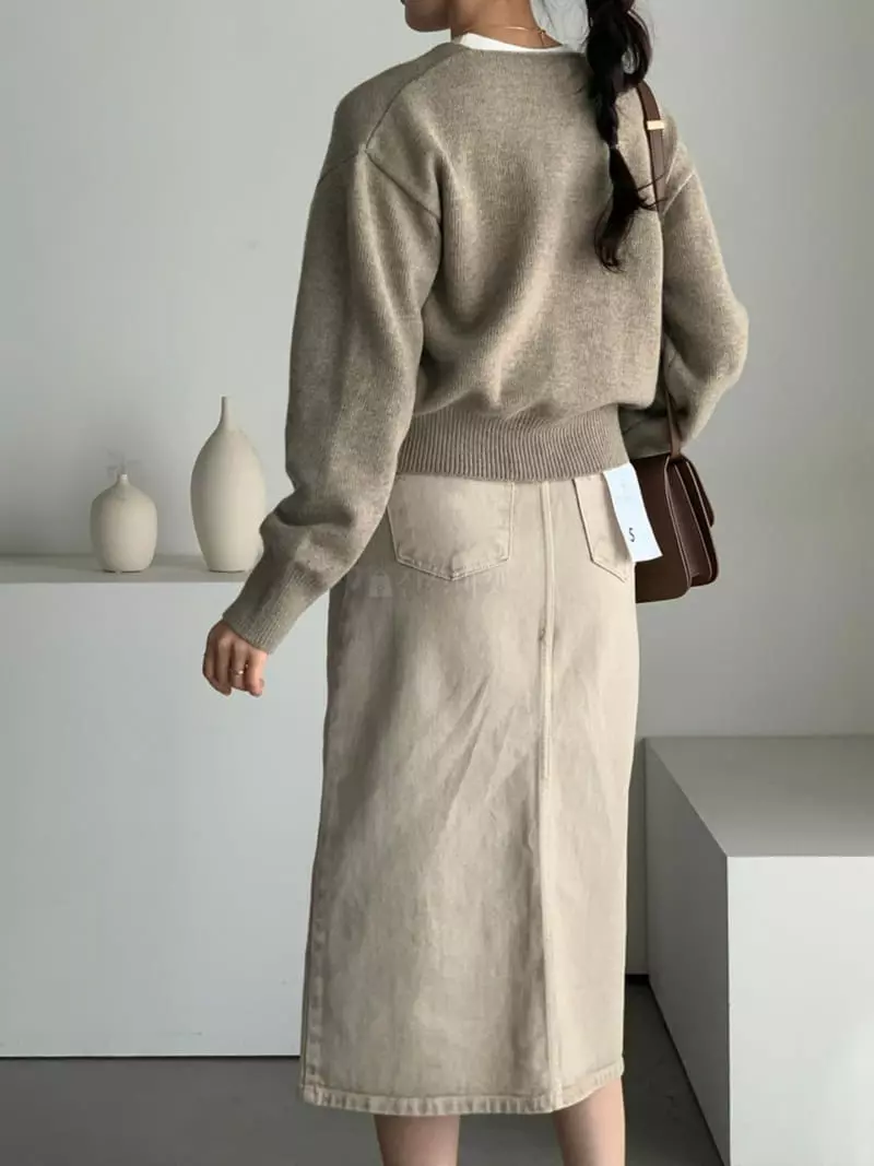 Baribari - Korean Women Fashion - #womensfashion - Bari V Cardigan - 5