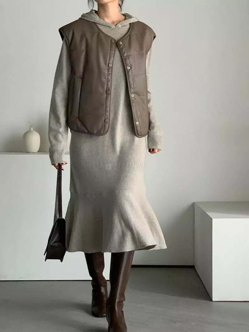 Baribari - Korean Women Fashion - #womensfashion - Victoria Hoody One-piece - 7