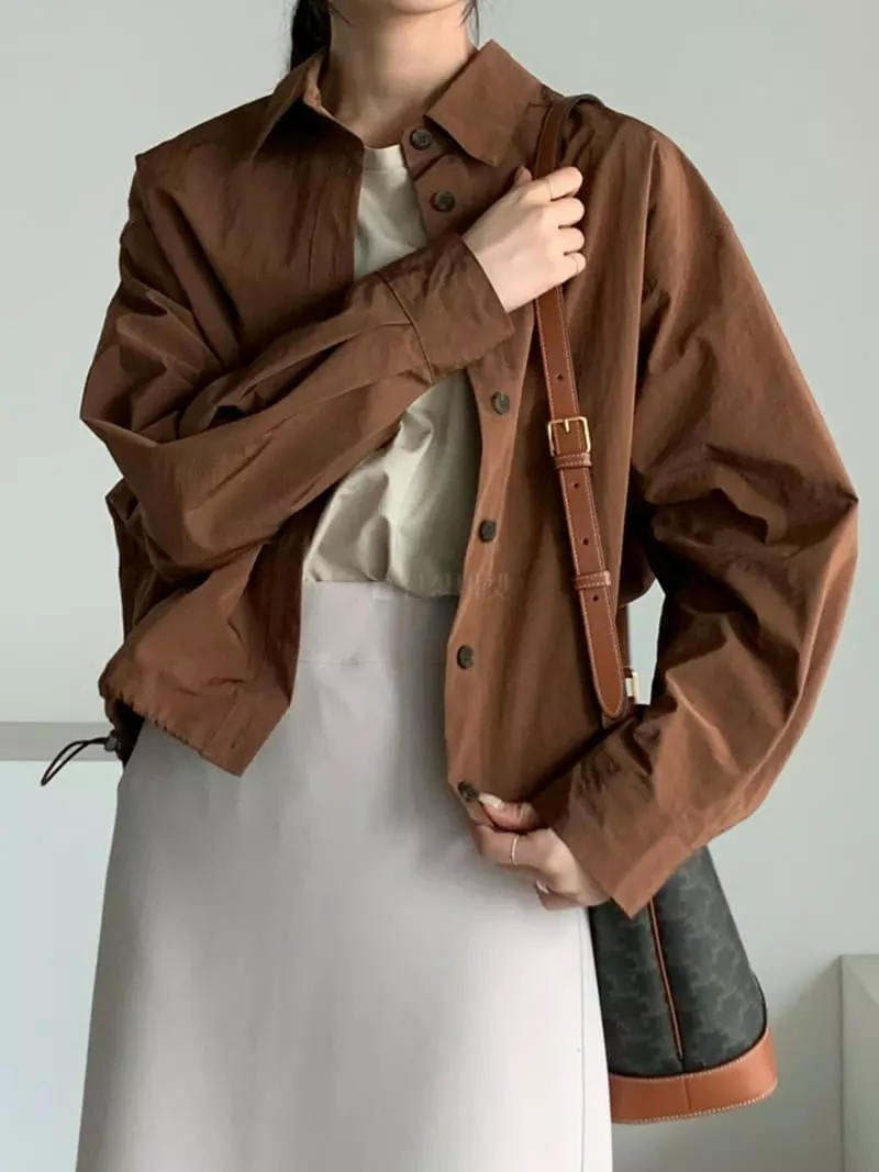 Baribari - Korean Women Fashion - #womensfashion - String Jumper - 3