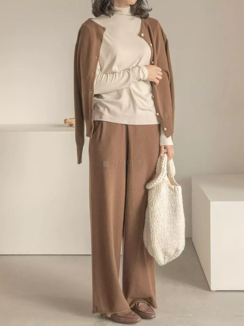 Baribari - Korean Women Fashion - #womensfashion - Turtleneck Tee - 3