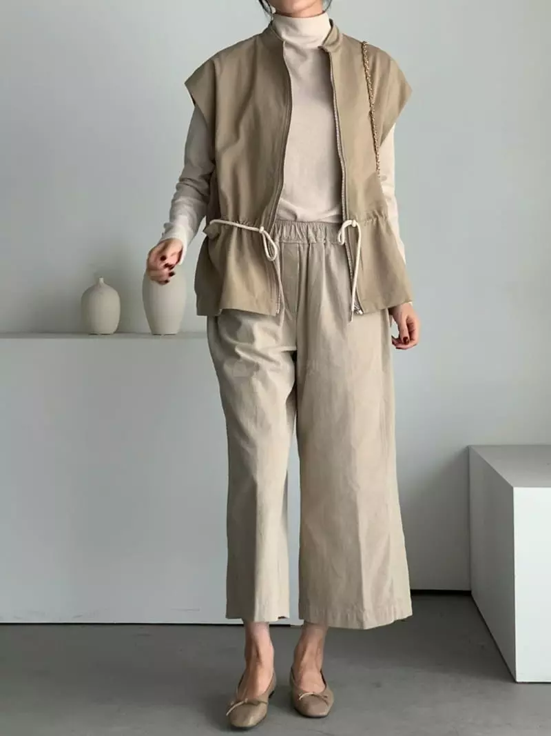 Baribari - Korean Women Fashion - #womensfashion - Tring Vest - 2