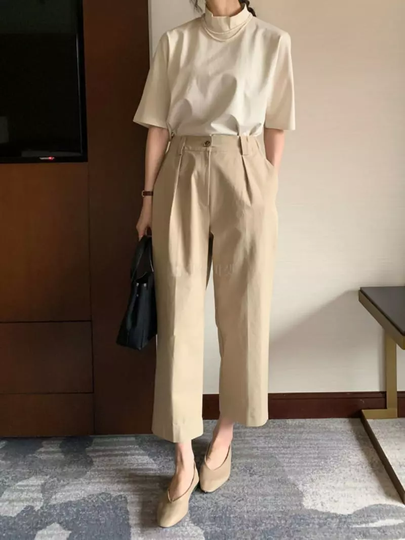 Baribari - Korean Women Fashion - #womensfashion - Pocket Cotton Pants