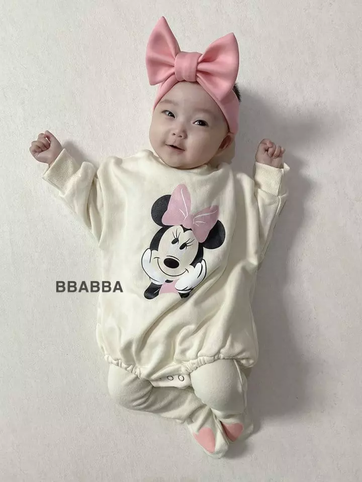 Bbabba - Korean Baby Fashion - #babyboutique - Terry Mini Bodysuit - 6
