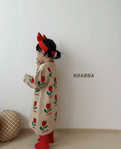 Bbabba - Korean Baby Fashion - #babyboutique - Tulip Knit One-piece - 7