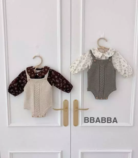 Bbabba - Korean Baby Fashion - #onlinebabyshop - Twist Bodyusit - 4