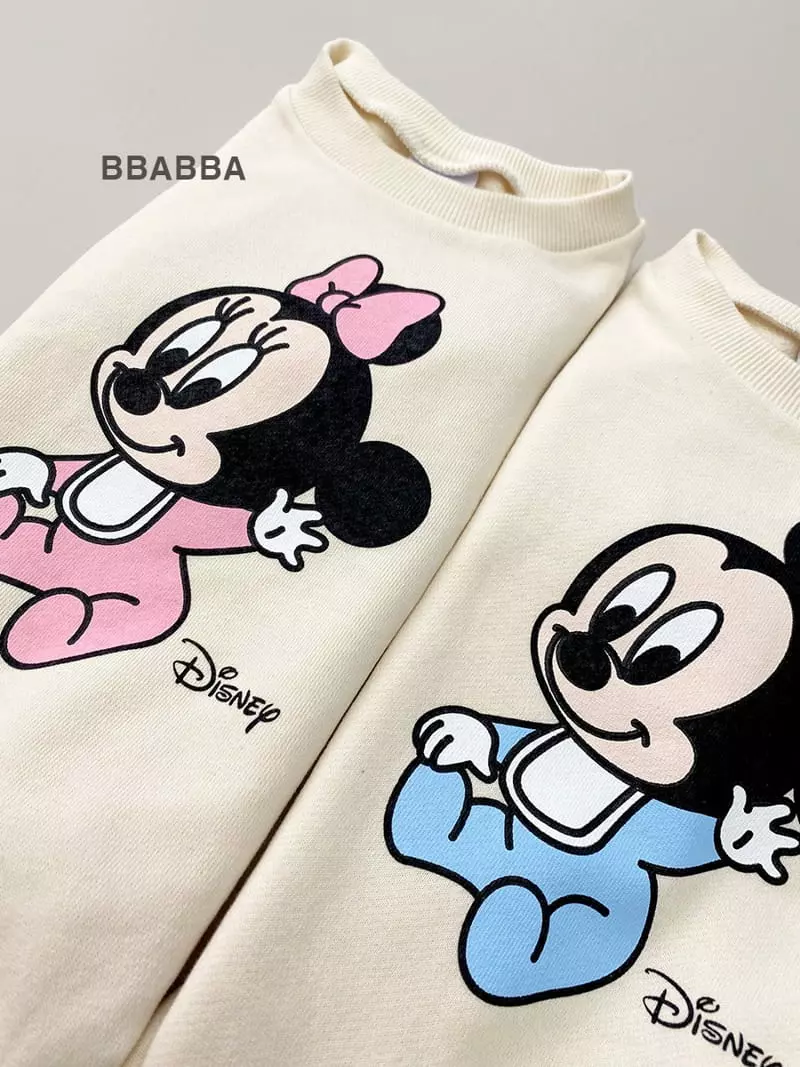 Bbabba - Korean Baby Fashion - #babyboutique - Bebe Mickey Bodysuit - 10