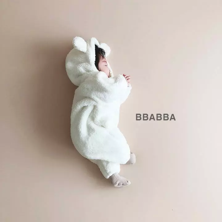 Bbabba - Korean Baby Fashion - #babyboutiqueclothing - Cozy Bear Bodysuit - 3