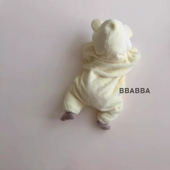 Bbabba - Korean Baby Fashion - #babyfashion - Cozy Bear Bodysuit - 5