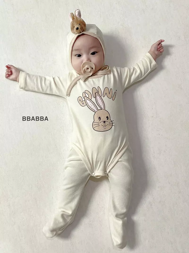 Bbabba - Korean Baby Fashion - #babyoninstagram - Bebe Burnie Set - 6