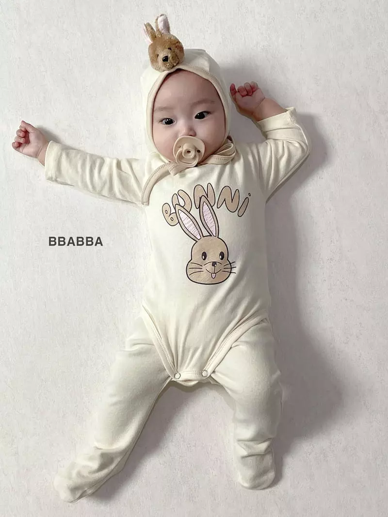 Bbabba - Korean Baby Fashion - #babyootd - Bebe Burnie Set - 7