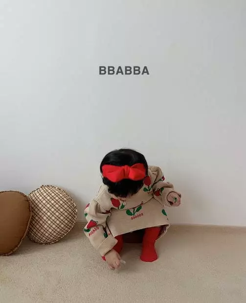 Bbabba - Korean Baby Fashion - #babyoutfit - Tulip Knit One-piece - 2