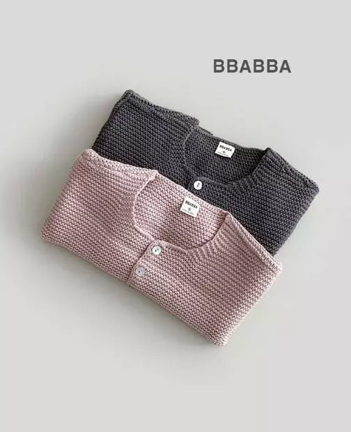 Bbabba - Korean Baby Fashion - #babyoutfit - Celeb Knit Cardian