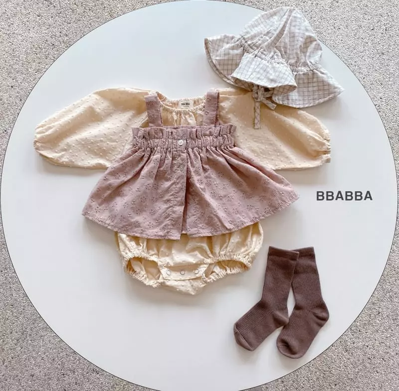 Bbabba - Korean Baby Fashion - #babyoutfit - Cotton Candy Bodysuit - 6