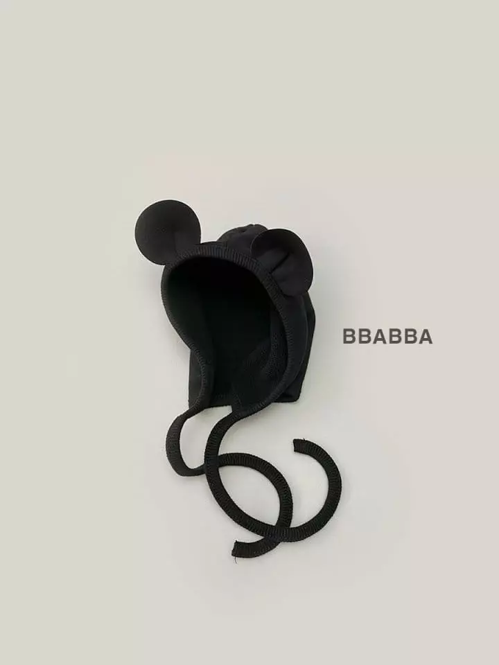 Bbabba - Korean Baby Fashion - #babyoutfit - Mouse Bonnet - 2