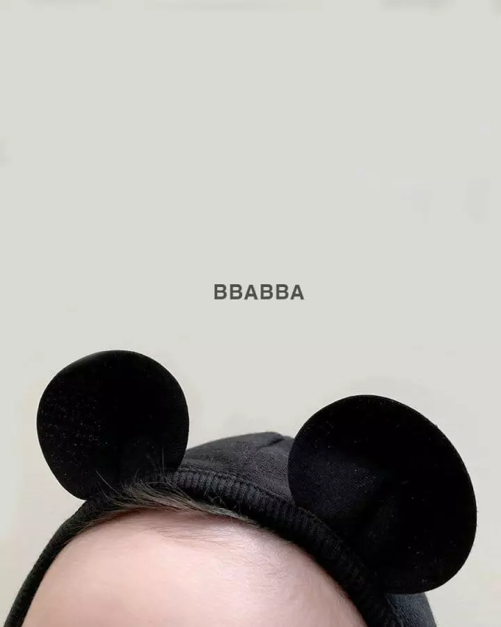 Bbabba - Korean Baby Fashion - #babyoutfit - Mouse Bonnet - 3