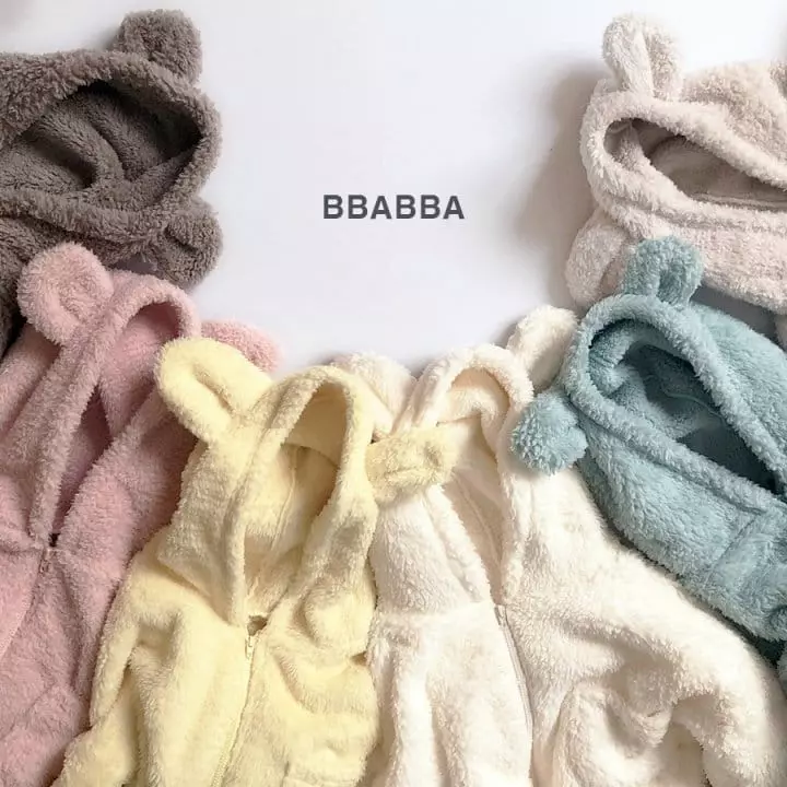 Bbabba - Korean Baby Fashion - #babyoutfit - Cozy Bear Bodysuit - 11