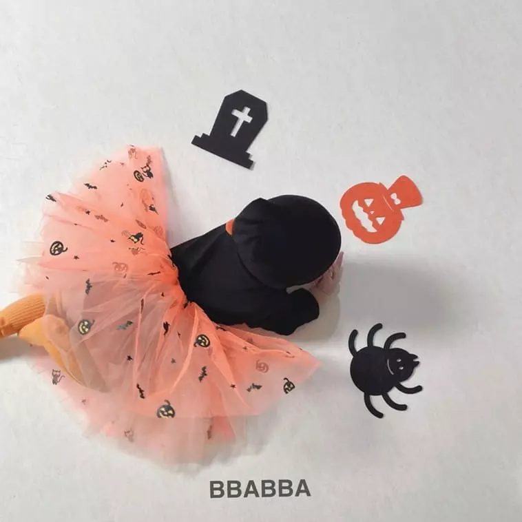 Bbabba - Korean Baby Fashion - #babyoutfit - Halloween Bodysuit Set - 2