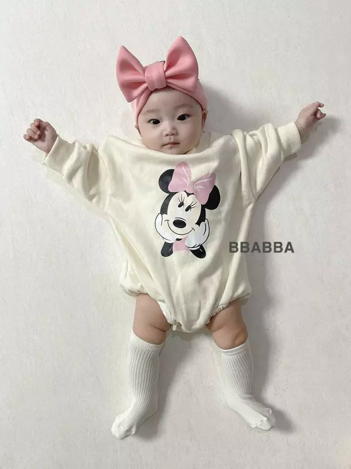 Bbabba - Korean Baby Fashion - #babywear - Terry Mini Bodysuit - 2