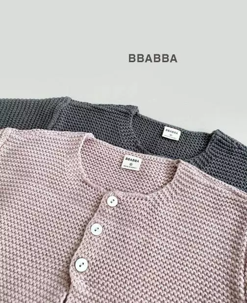 Bbabba - Korean Baby Fashion - #babywear - Celeb Knit Cardian - 2