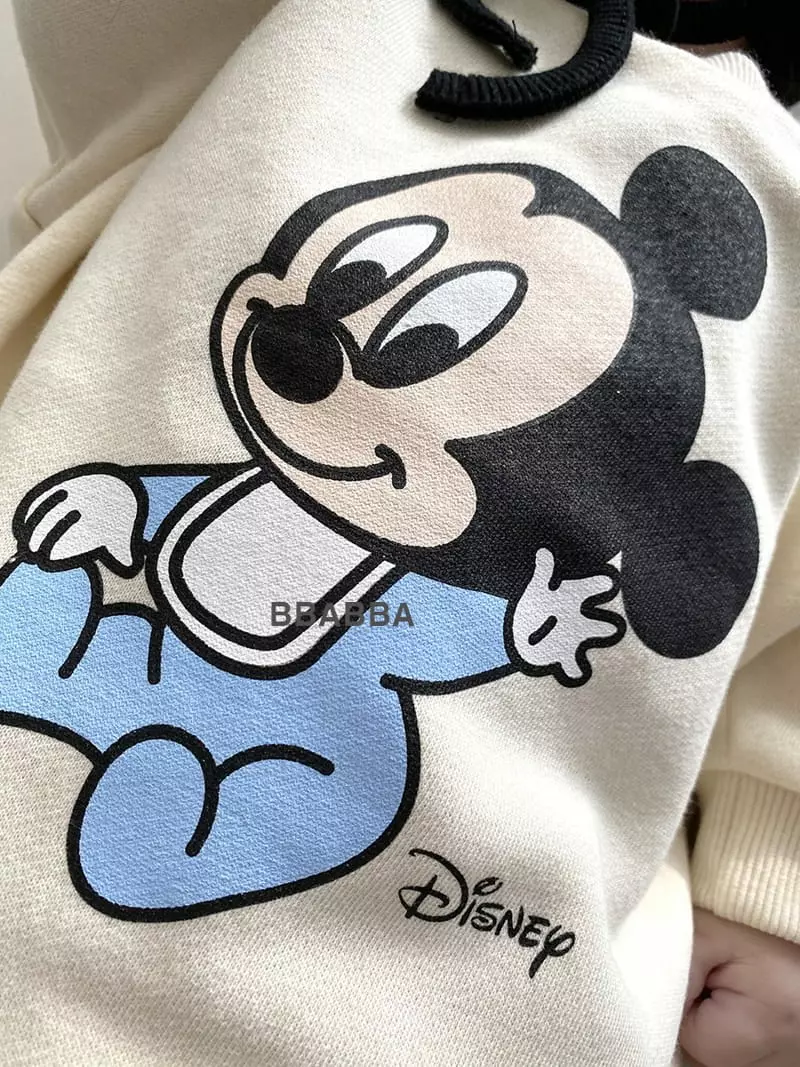 Bbabba - Korean Baby Fashion - #babywear - Bebe Mickey Bodysuit - 6