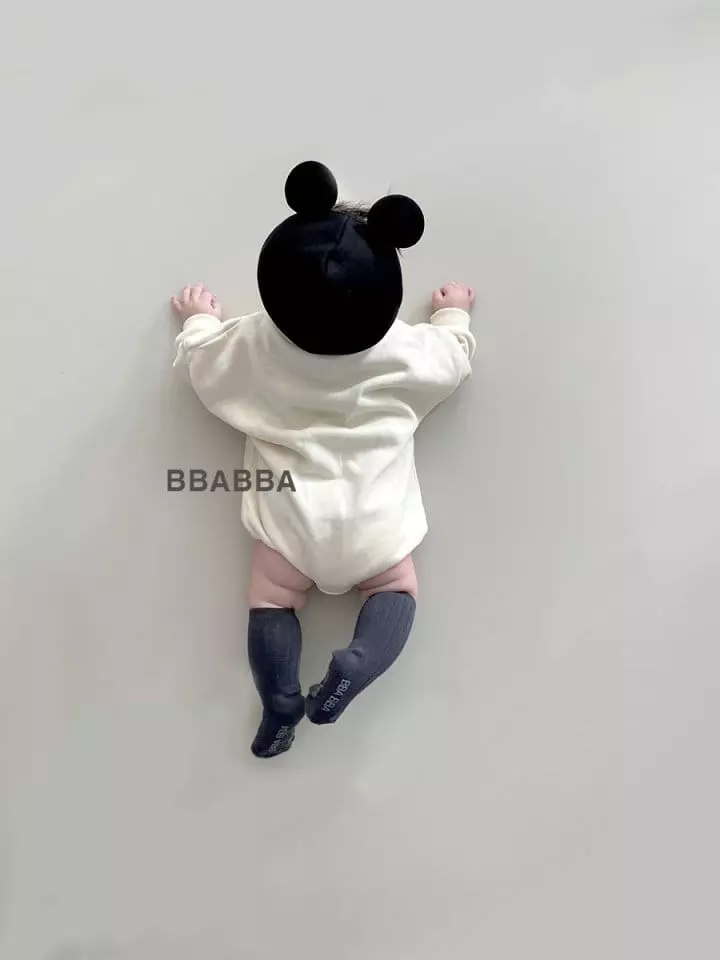 Bbabba - Korean Baby Fashion - #babyoutfit - Mouse Bonnet - 4