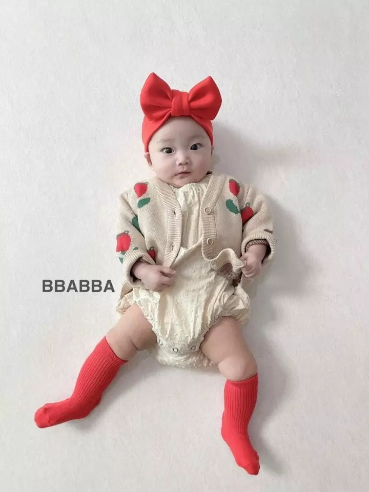 Bbabba - Korean Baby Fashion - #babywear - Bebe Tulip Cardigan - 5