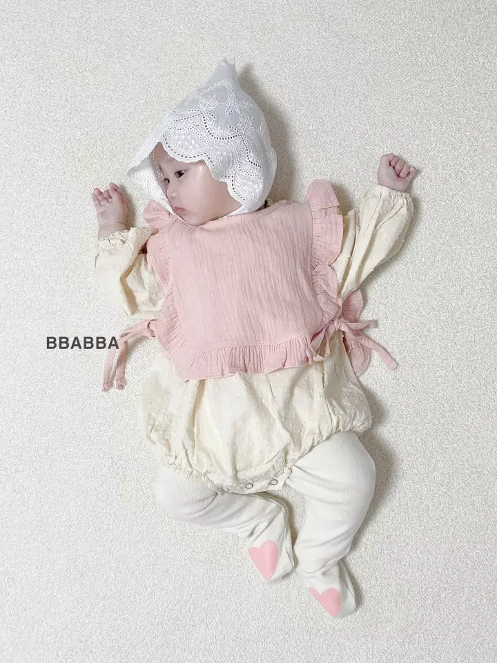 Bbabba - Korean Baby Fashion - #onlinebabyboutique - Frill Vest - 6