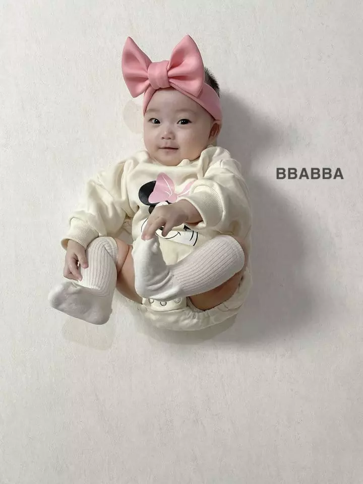 Bbabba - Korean Baby Fashion - #onlinebabyboutique - Terry Mini Bodysuit - 4