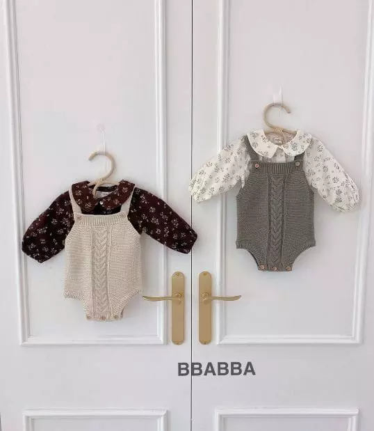 Bbabba - Korean Baby Fashion - #onlinebabyshop - Twist Bodyusit - 3