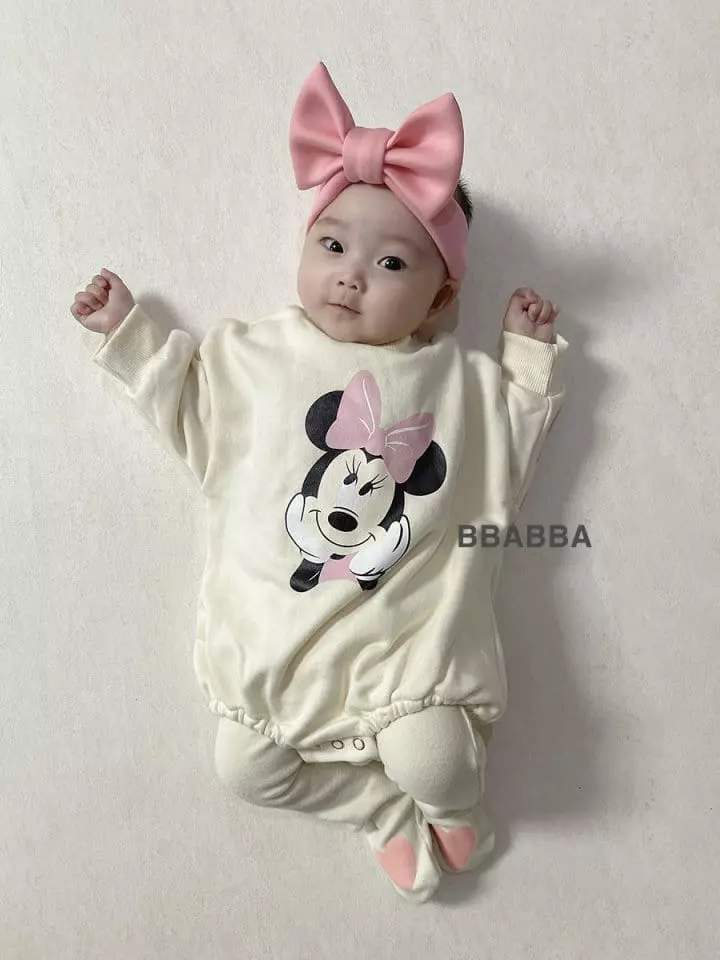 Bbabba - Korean Baby Fashion - #smilingbaby - Terry Mini Bodysuit - 5