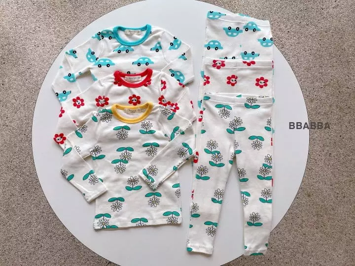 Bbabba - Korean Children Fashion - #childofig - Piping Easywear Set