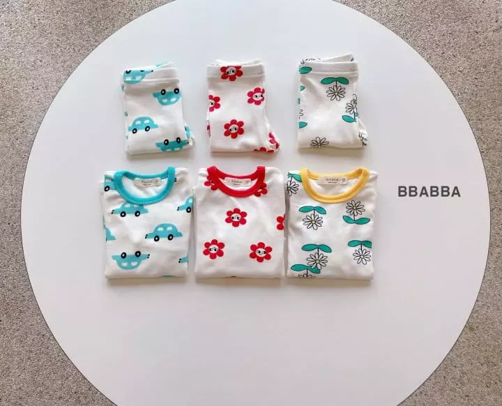 Bbabba - Korean Children Fashion - #childrensboutique - Piping Easywear Set - 2