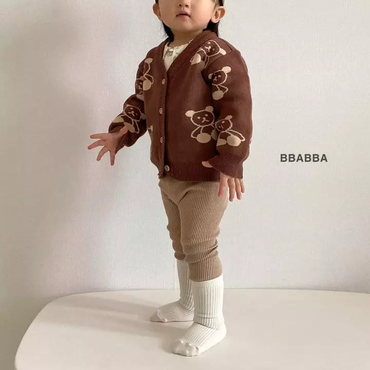 Bbabba - Korean Children Fashion - #childrensboutique - Basic Rib Leggings - 4
