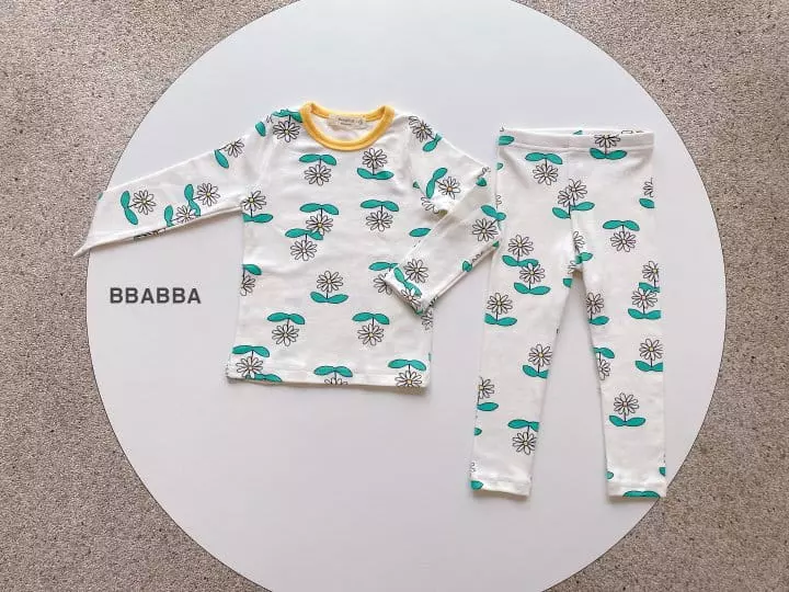 Bbabba - Korean Children Fashion - #designkidswear - Piping Easywear Set - 3