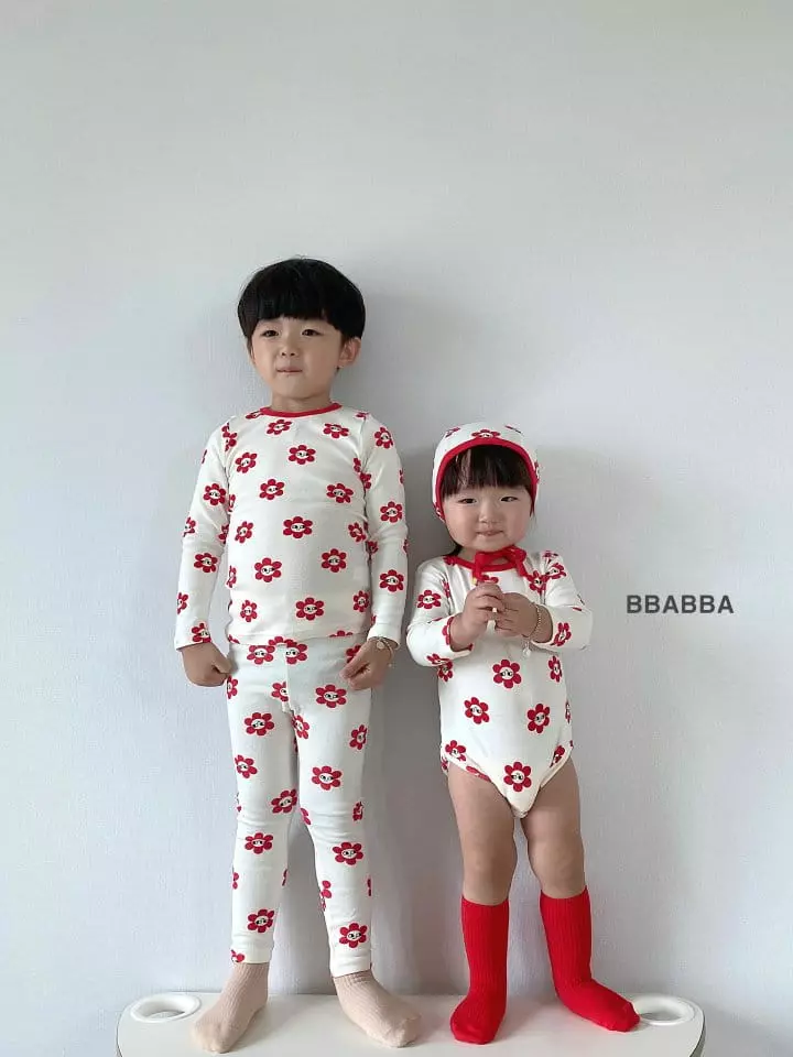 Bbabba - Korean Children Fashion - #kidsshorts - Piping Easywear Set - 6