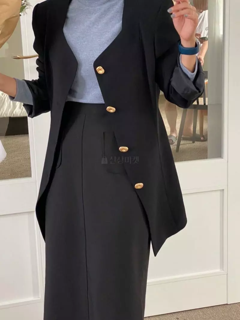 Beaming Seoul - Korean Women Fashion - #momslook - Hugguru Turtleneck Tee - 2