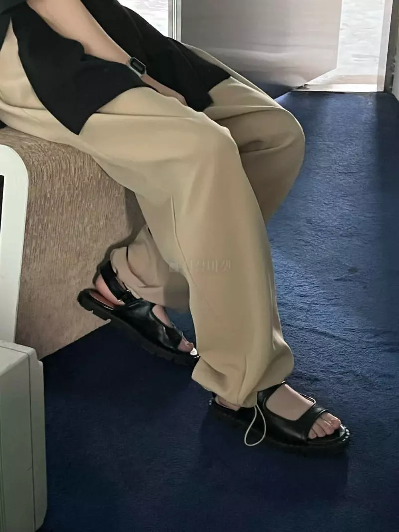 Beaming Seoul - Korean Women Fashion - #momslook - String Pants - 11