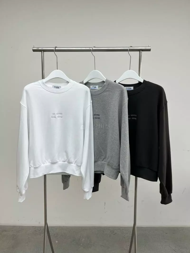 Beaming Seoul - Korean Women Fashion - #momslook - Deep Sleep Sweatshirt - 8