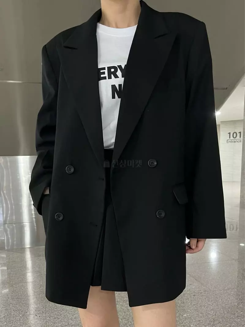 Beaming Seoul - Korean Women Fashion - #momslook - Daddy Jacket - 5