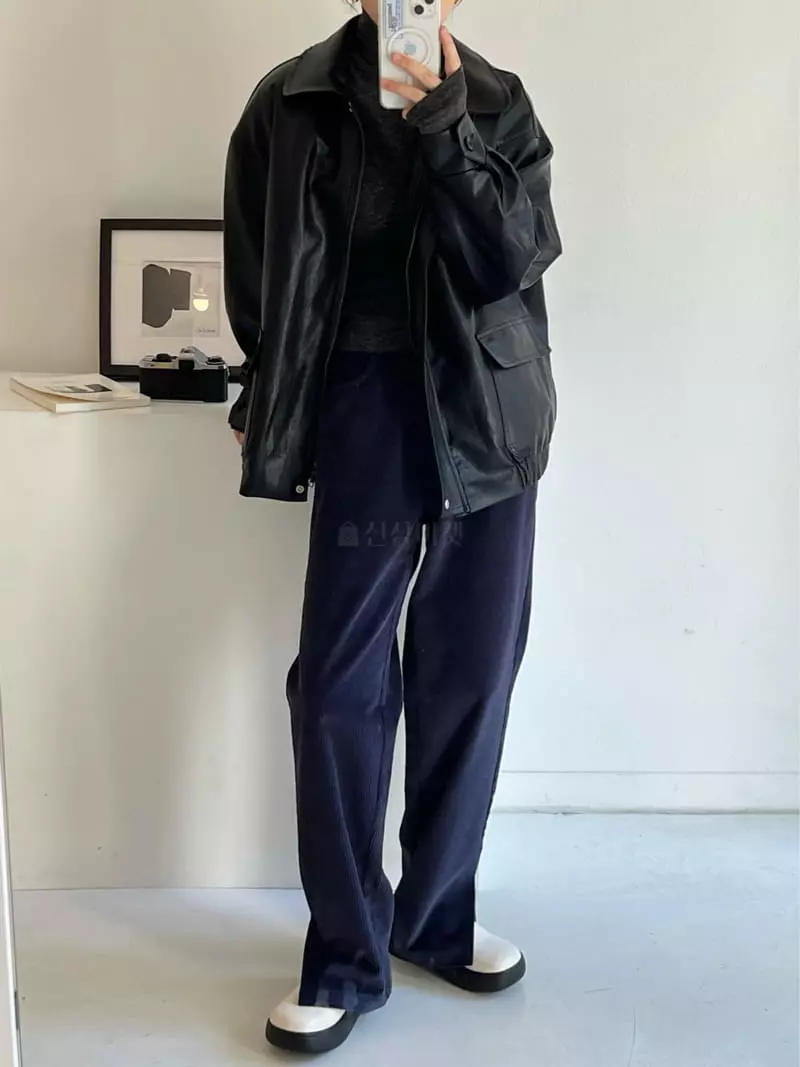 Beaming Seoul - Korean Women Fashion - #momslook - Rib Slit Pants - 6